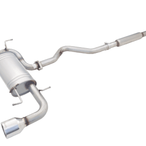 Subaru Impreza Raw 409 Stainless Cat Back System with Single Tip