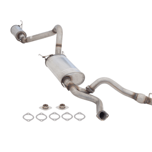 Toyota Landcruiser 100 Series V8 Cat Back Exhaust System
