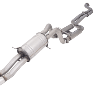 X-Force – BA BF Falcon V8 Ute Twin 2.5Inch Raw 409 Cat Back Exhaust System
