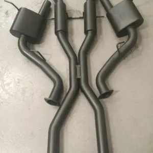 Hurricane Exhaust - Jeep SRT8 Twin 3" Cat-back System
