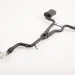 Ford Mustang Eco-Boost Turbo back exhaust Hurricane Australian made 3" dump pipe twin 3" cat back sports exhaust