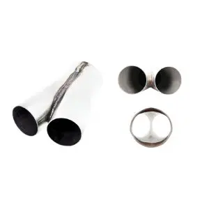 Merge Pipe Twin 2.5Inch to Single 3.5Inch