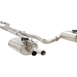 HSV VF Sedan Straight Pipe Center Twin 3Inch 304 SS Varex Valved Cat Back