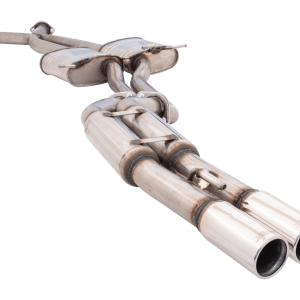 Holden V8 Ute Twin 3Inch Cat Back Exhaust With Hot Dog Rear