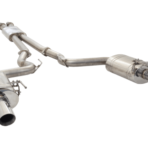 Ford S550 Mustang GT V8 Performance Cat Back System with Oval Rears