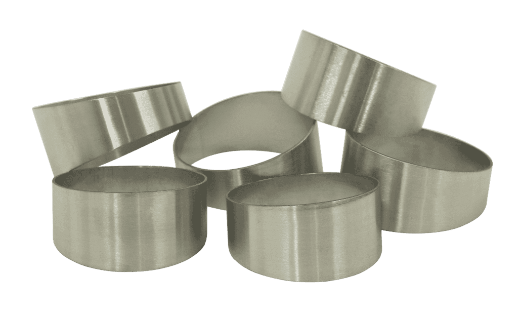2.25inch Pie Cuts Brushed Stainless Steel 90' 1D - Prestige Exhausts