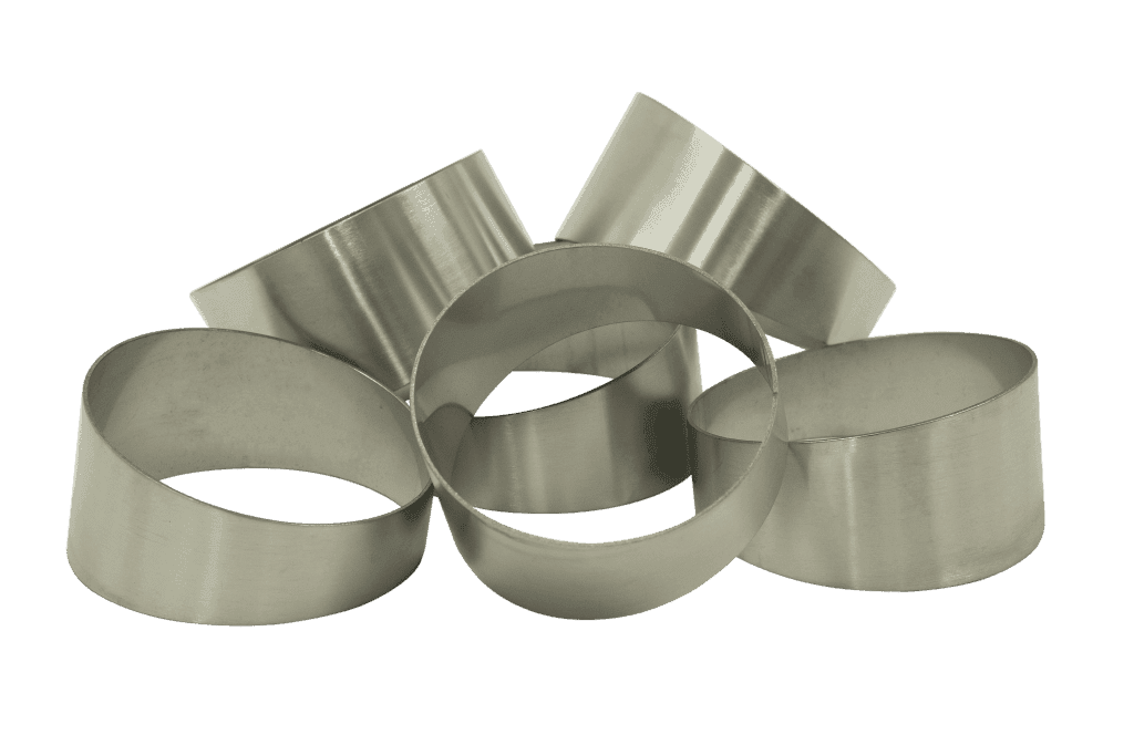 Keyed Piecuts 3.5inch Pie Cuts Brushed Stainless Steel 45' 1.5D - Prestige Exhausts